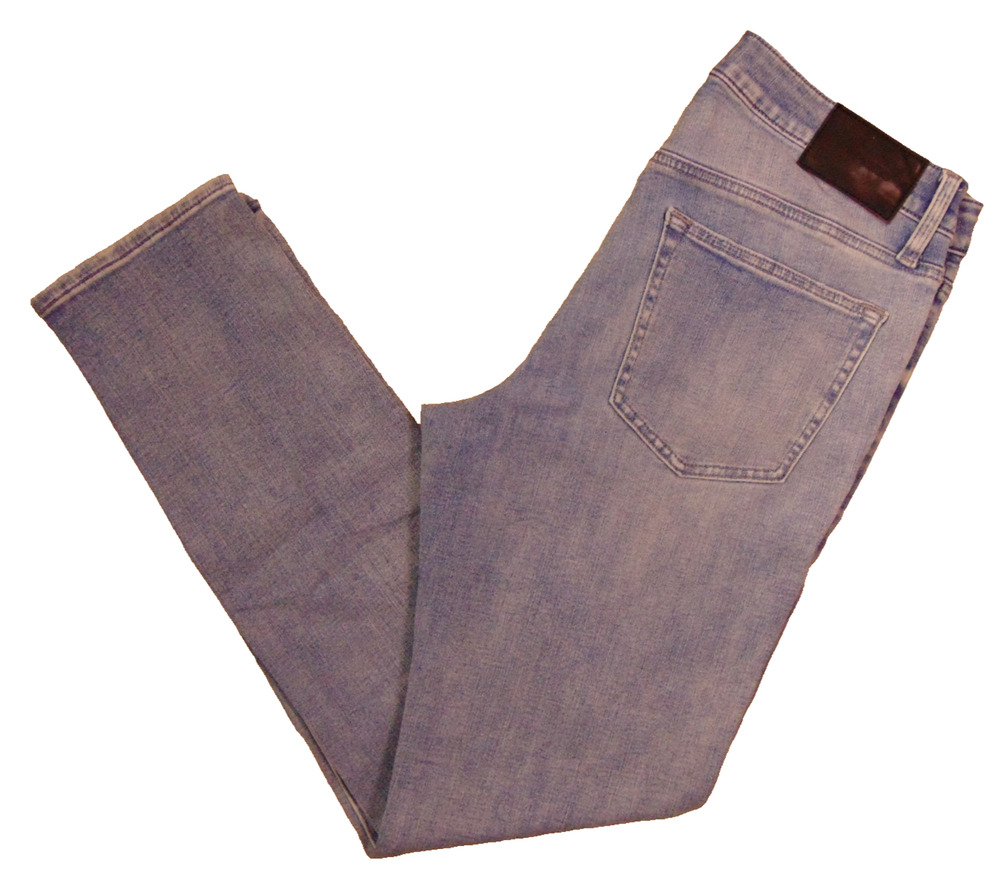 Express Skinny 4-Way Hyper Stretch Jeans Mens 31x30 Light Wash Blue Denim Slim